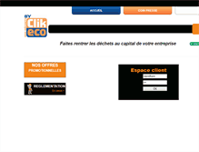 Tablet Screenshot of client.clikeco.com